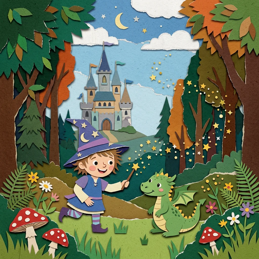 Ukázková ilustrace z personalizovaného dětského příběhu LittleReaders